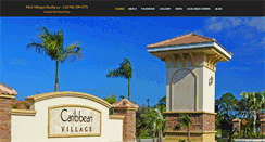 Desktop Screenshot of caribbeanvillagehomes.com